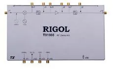 RIGOL TX1000 RF Demonstration board with built in 1 GHz Oscillator, mixer, filters, and amplifier., front view