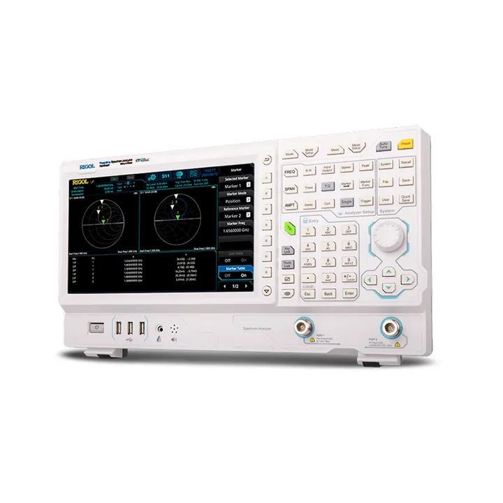 RIGOL RSA3030N 3 GHz Real-Time Spectrum Analyzer, left view (RSA3000 Series shown)