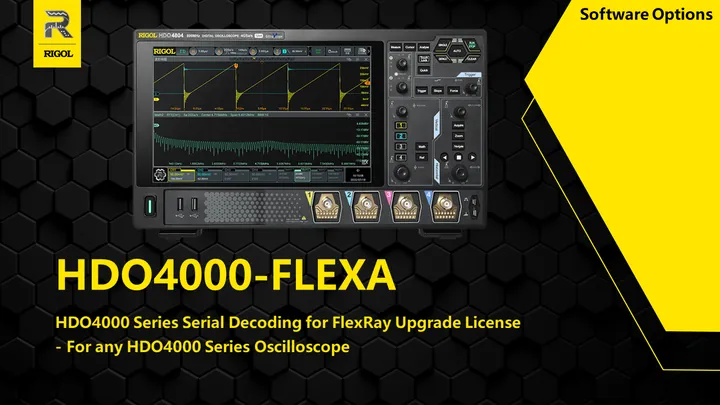 RIGOL DHO4000-FLEXA Series Serial Decoding, front view