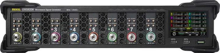 RIGOL DSG5128 12 GHz RF Signal Generator, product view (DSG5000 Series shown)