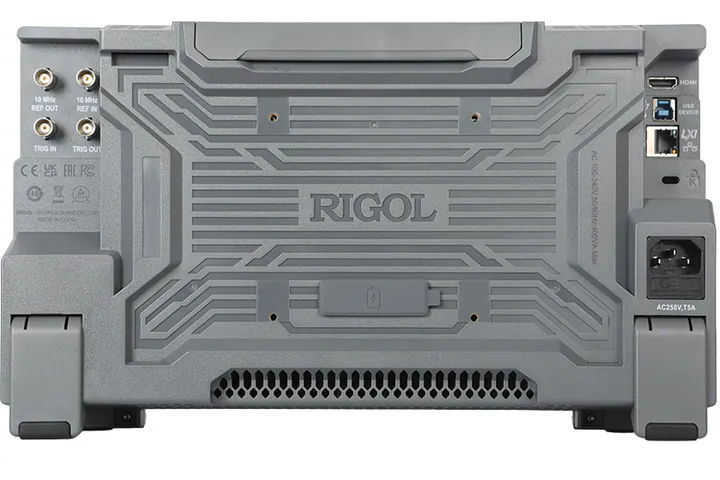 RIGOL RSA6140 14 GHz Real-Time Spectrum Analyzer, rear view (RSA6000 Series shown)