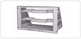 RIGOL RM-1-DP800 Rack Mount Kit, front view
