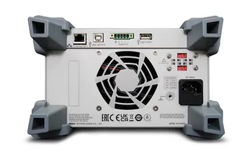 RIGOL DP932E 198 W 3-Channel Programmable DC Power Supply, rear view (DP900 Series shown)