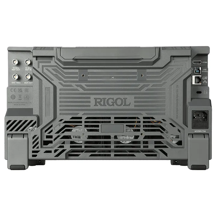 RIGOL DS9604 6 GHz 4-Channel 8-bit Digital Oscilloscope, rear view