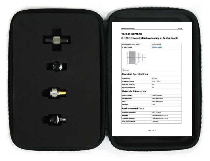 RIGOL CK106E Basic Calibration Kit, front view