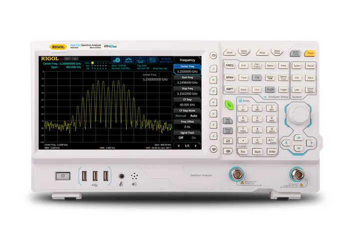 RIGOL RSA3030 3 GHz Real-Time Spectrum Analyzer, front view