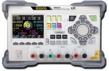 RIGOL DP813 200 W 1-Channel Programmable DC Power Supply, product view (DP800 Series shown)