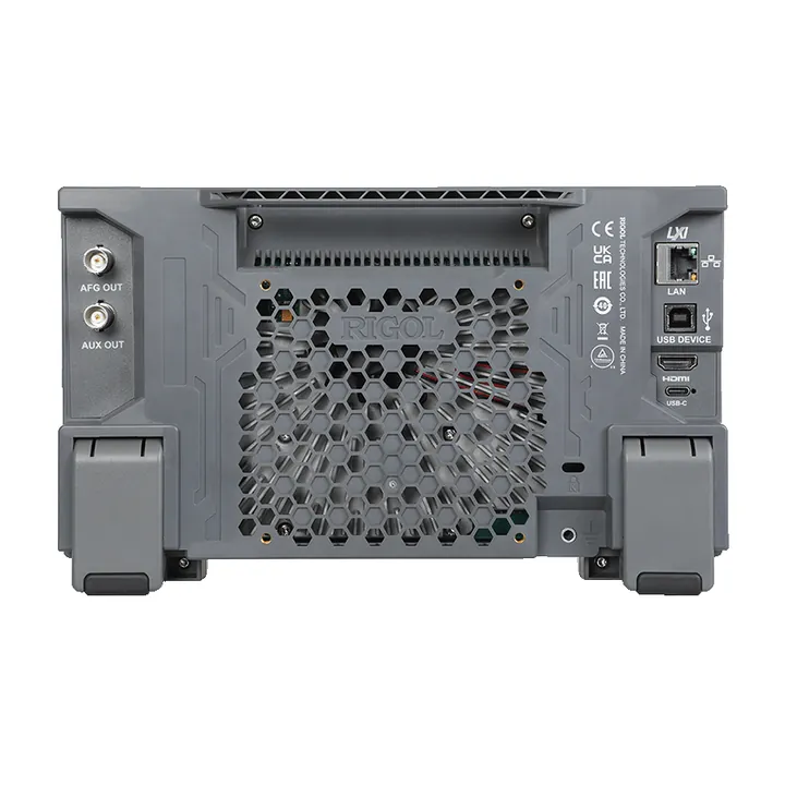 RIGOL DHO924 250 MHz 4-Channel 12-bit Mixed Signal Oscilloscope, rear view
