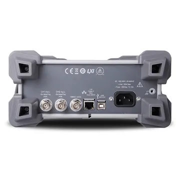 RIGOL DG1022Z 25 MHz 2-Channel Arbitrary Waveform Generator, rear view (DG1000Z Series shown)