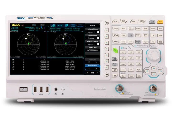 RIGOL RSA3030N 3 GHz Real-Time Spectrum Analyzer, product view (RSA3045N shown)