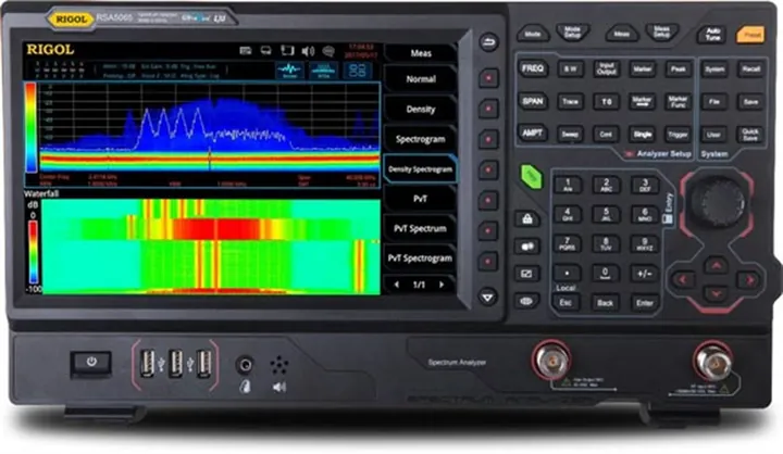 RIGOL RSA5032N 3.2 GHz Real-Time Spectrum Analyzer with Tracking Generator, product view (RSA5000 Series shown)