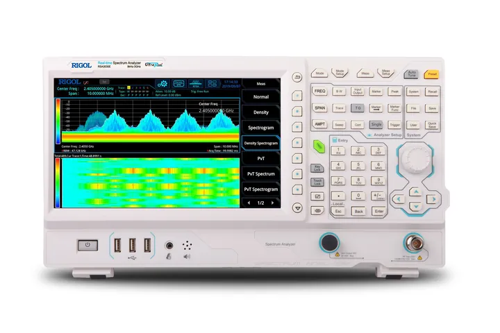 RIGOL RSA3030E 3 GHz Real-Time Spectrum Analyzer, front view
